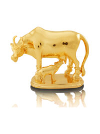 Cow & Calf - Gold 5 Inch