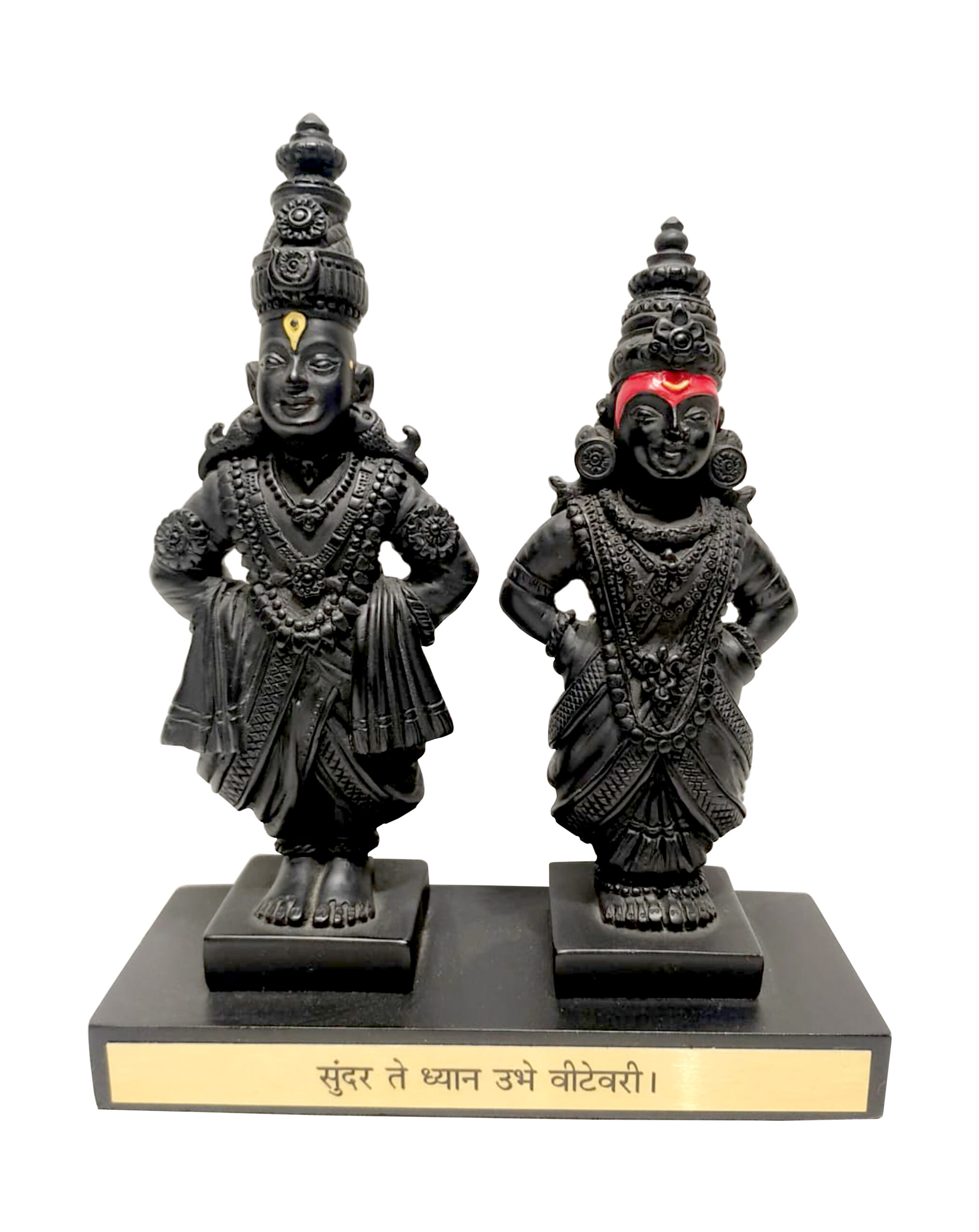 7" Vitthal Rukmini